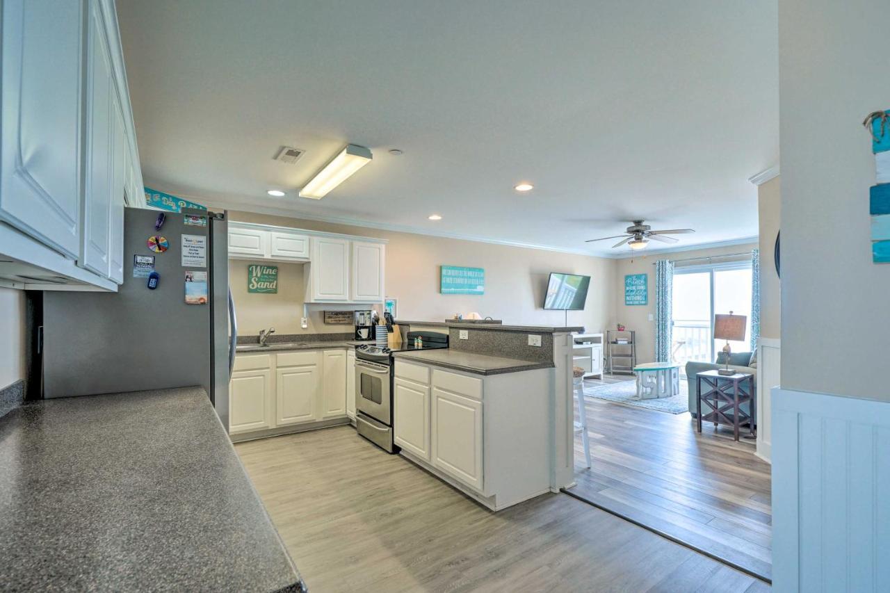 Ocean-View Oak Island Condo, 1 Block To Beach! Ngoại thất bức ảnh