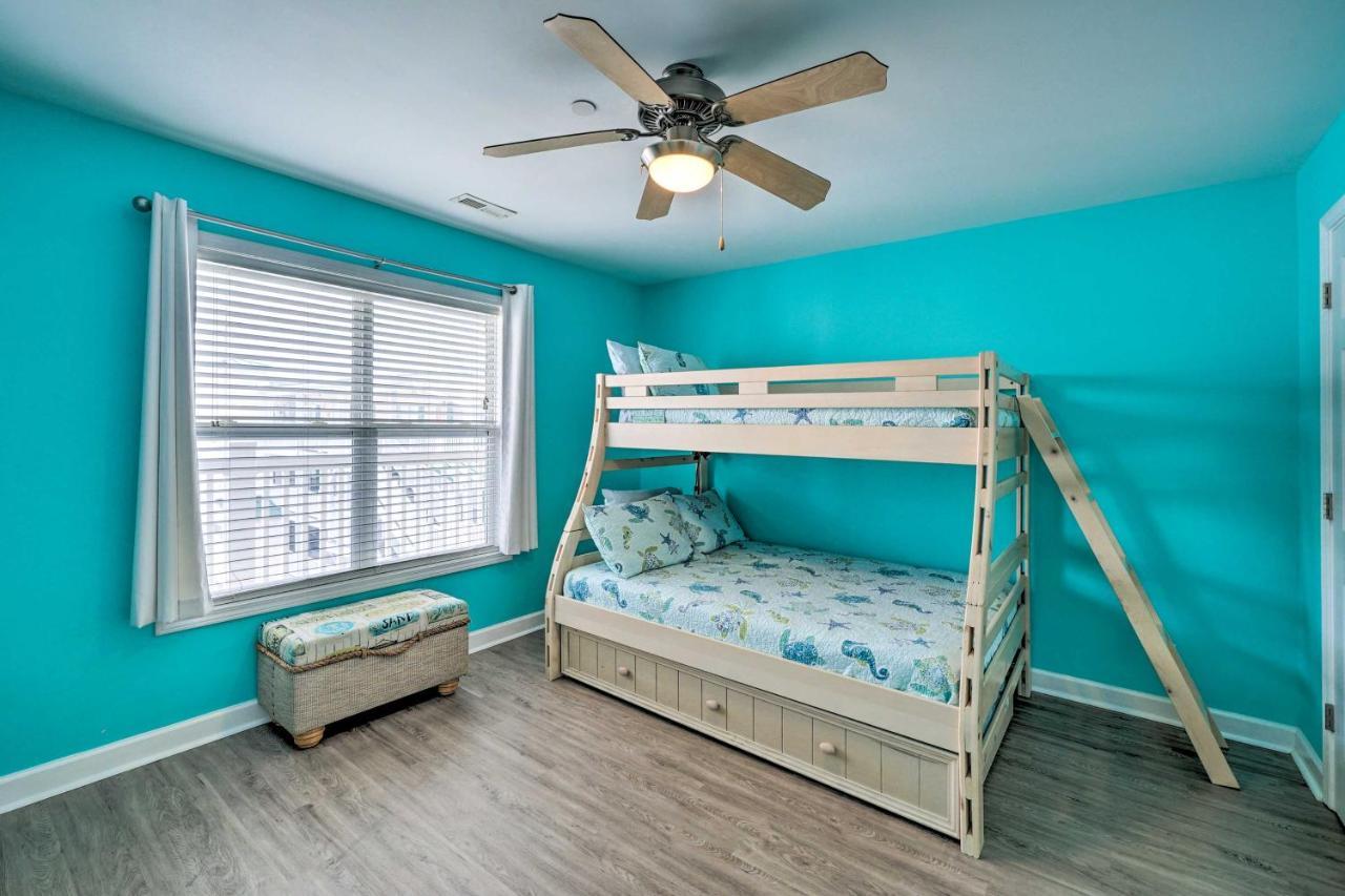 Ocean-View Oak Island Condo, 1 Block To Beach! Ngoại thất bức ảnh